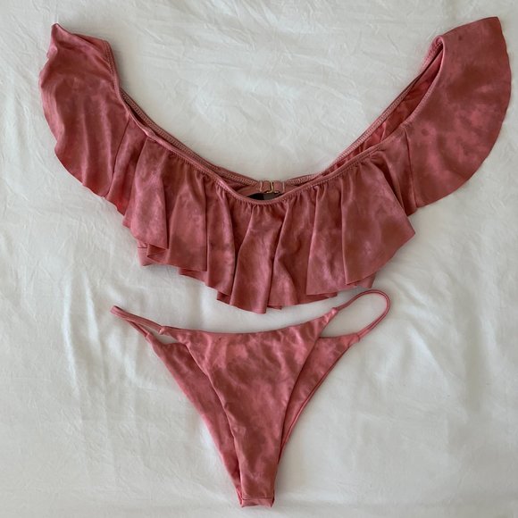 Blue Life Flutter Bikini Top & Paradise Bottom - Picture 2 of 3